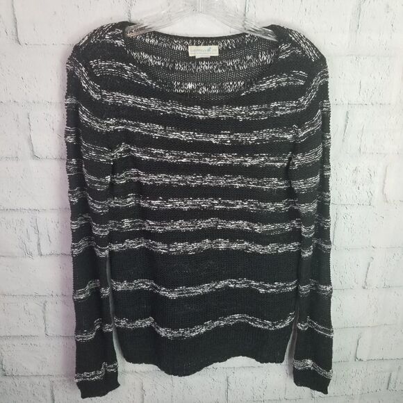 CARRIBEAN JOE BLACK/WHITE SWEATER - Picture 5 of 7